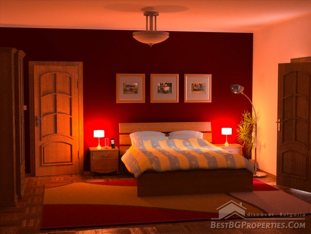 3-bedroom house in modern style