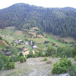 Mountain pasture with two houses near Bansko