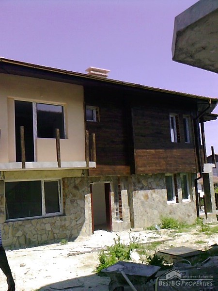 Two new apartment buildings in a quiet sea resort