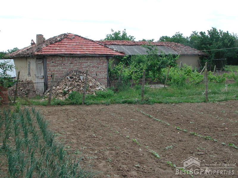 Yard With Agricultural Buildings