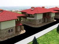 Красивый Комплекс Виллы Только 2 км От Моря!!!