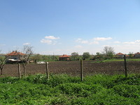 Building plot at the end of a small village