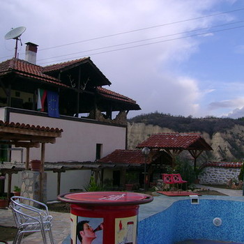 Beautiful house near Melnik pyramids
