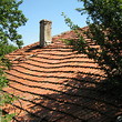 Old rural house with big garden at the end of the village