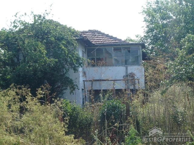 Ruined Rural House Close To The Sea