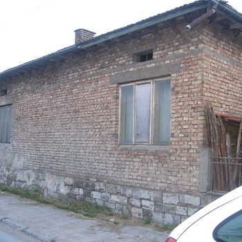 Rural house in picturesque area