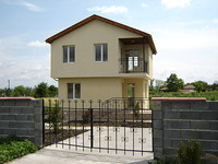 newly built house close to the sea