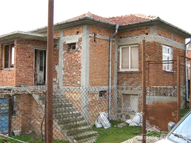 Two Storey Brick Built House
