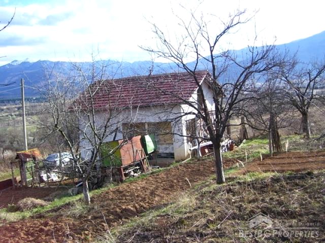 Unfinished House In The Mountains