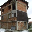 Unfinished House On The Seaside