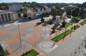Pavlikeni town center