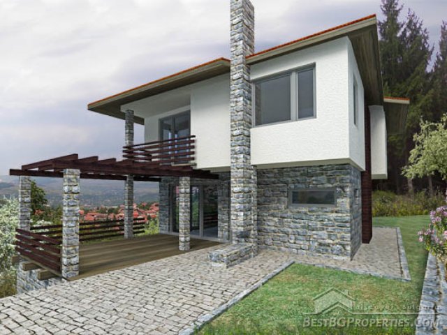 2 storey, 4 bedroom house with a garage and a basement