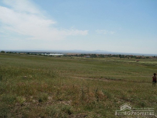large plot of land with lakeview