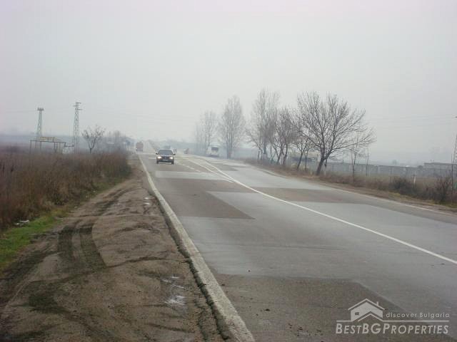 Development land for sale near the highway and Pazardzhik