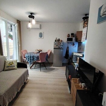 Furnished one bedroom apartment for sale on the sea