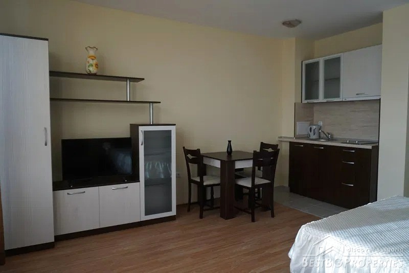 Furnished studio apartment for sale in Pomorie