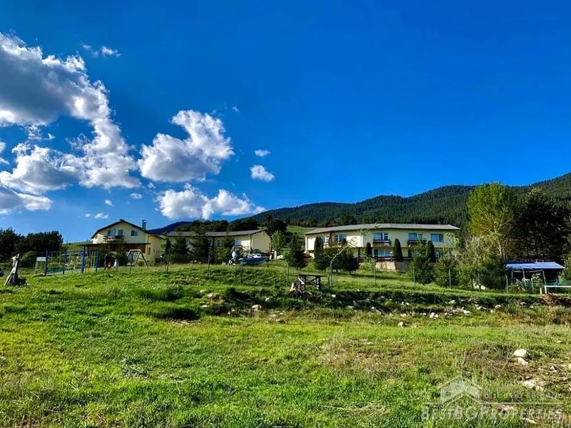 Hotel for sale on the shore of Dospat Reservoir