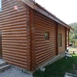 House built of logs near Etropole