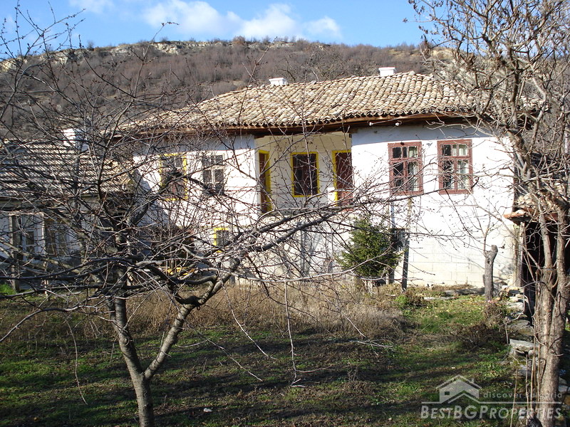 Old style house in historic area