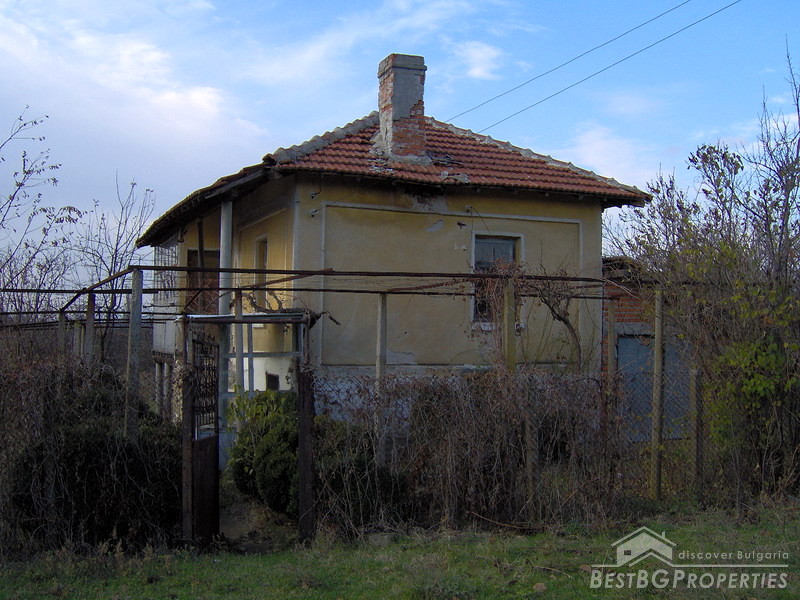 House with large plot just 38 km from Bourgas
