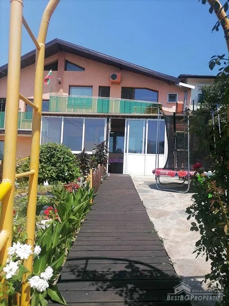 House with sea panorama for sale in Varna