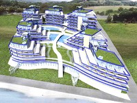 Investment project of a vacation complex for sale near Tzarevo