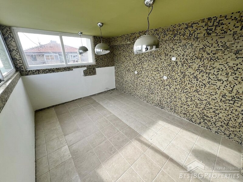 Large apartment with sea views for sale in Pomorie