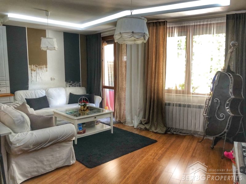 Luxury apartment with its own yard for sale in Sofia