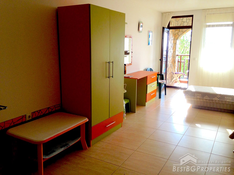 Modern one bedroom apartment with sea view in Saint Vlas