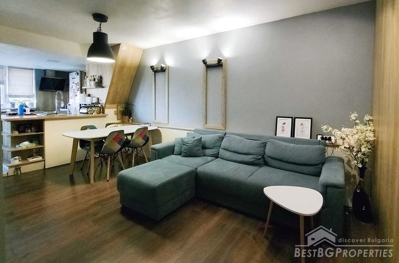 Panoramic furnished apartment for sale in Sofia