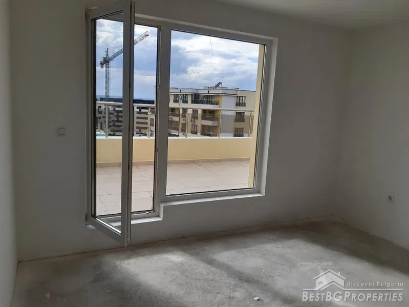 Penthouse apartment with a huge terrace for sale in Varna