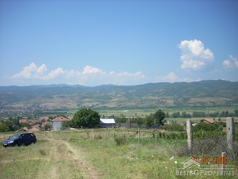 Regulated plot of land for sale near the Sandanski