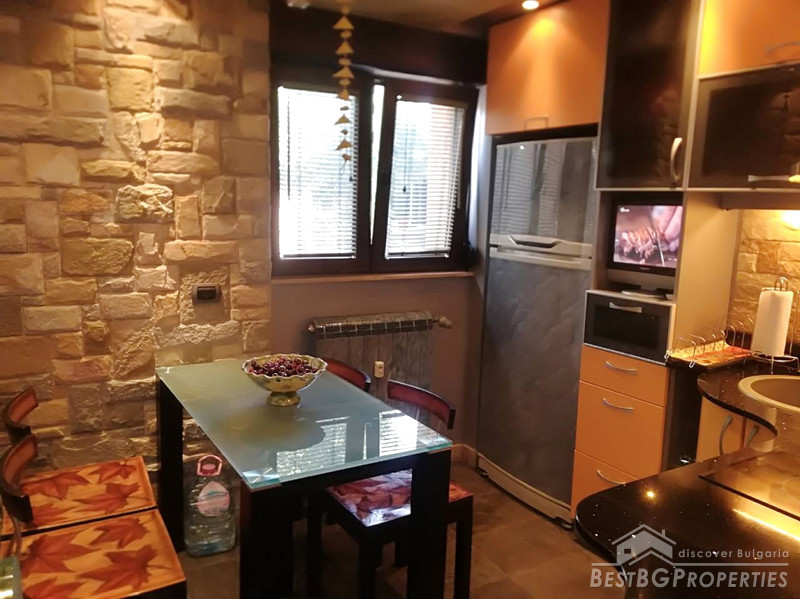 Renovated brick apartment for sale in the top center of Sofia