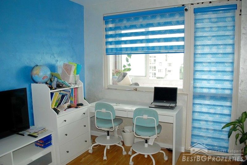 Renovated brick apartment in the city of Varna