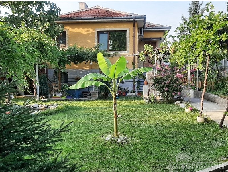 Renovated house with a beautiful yard for sale in Kardzhali