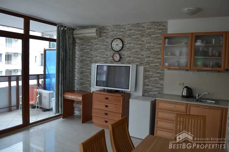 Spacious studio for sale by the sea in Sunny Beach