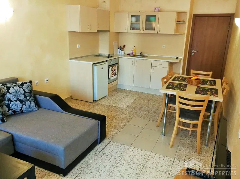 Two bedroom furnished apartment for sale in Sunny Beach