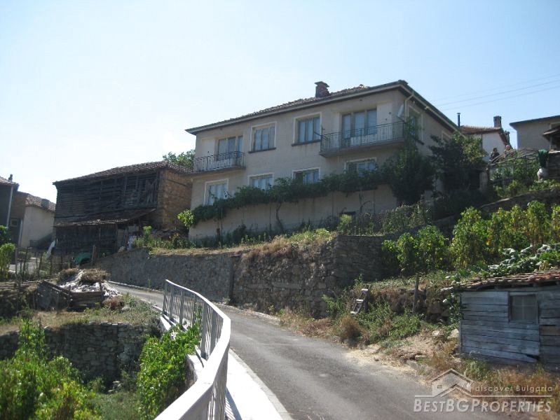 Two storey house for sale close to Smolyan