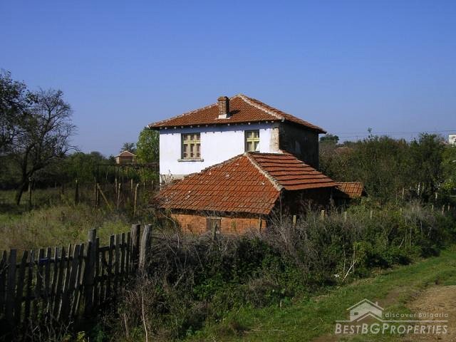 House at the outskirts of a village