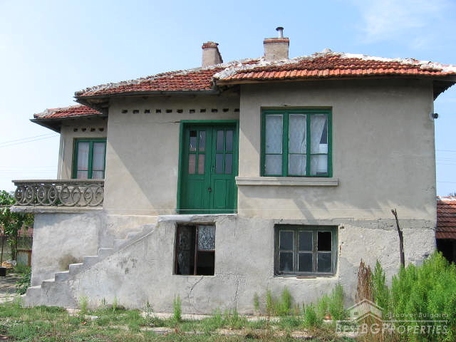 House at the end of a village