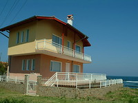 Two storey house with sea view