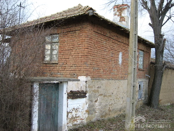 Rural house in picturesque area