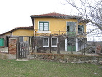 Well preserved rural house at the end of a village
