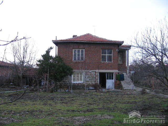 Rural house with big garden