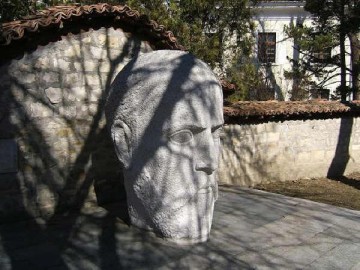 McGahan monument in Elena, Bulgaria